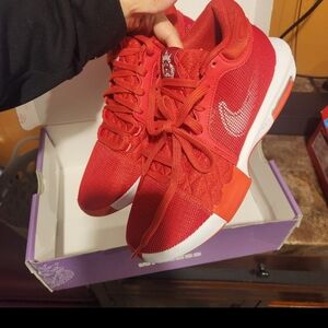 Nike Red Athletic Shoes